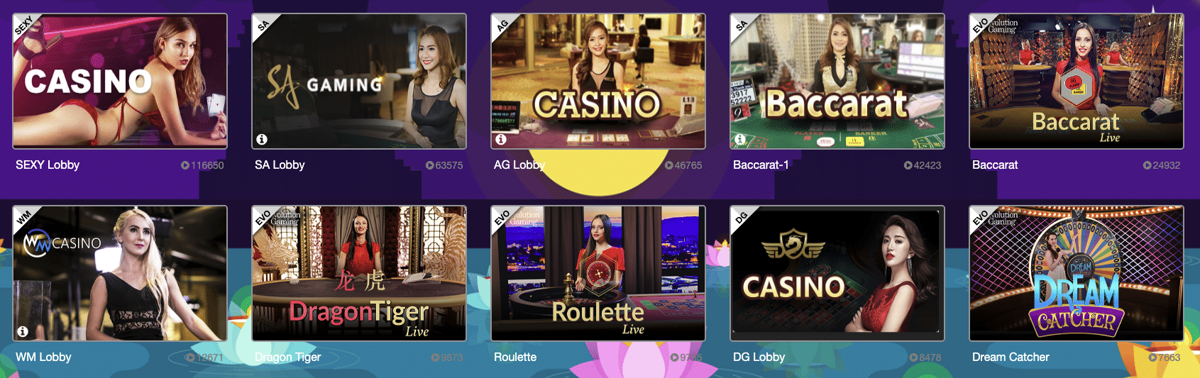 SFbet88 live casino